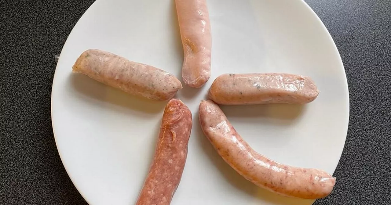 I put sausages from Aldi, Tesco, Heck, Richmond and Birds to the test