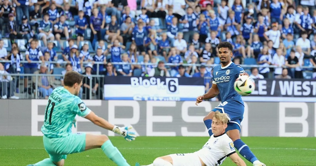 Arminia Bielefeld macht gegen 1860 München das Spiel