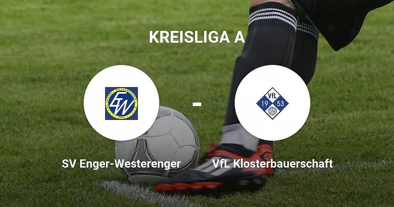 SV Enger-Westerenger besiegt VfL Klosterbauerschaft mit 3:0