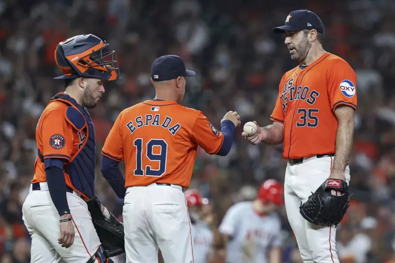 Astros' Justin Verlander says he returned from neck injury too soon