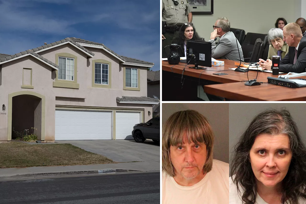 Foster family pleads guilty to abusing Turpin children following 'house of horrors' rescue