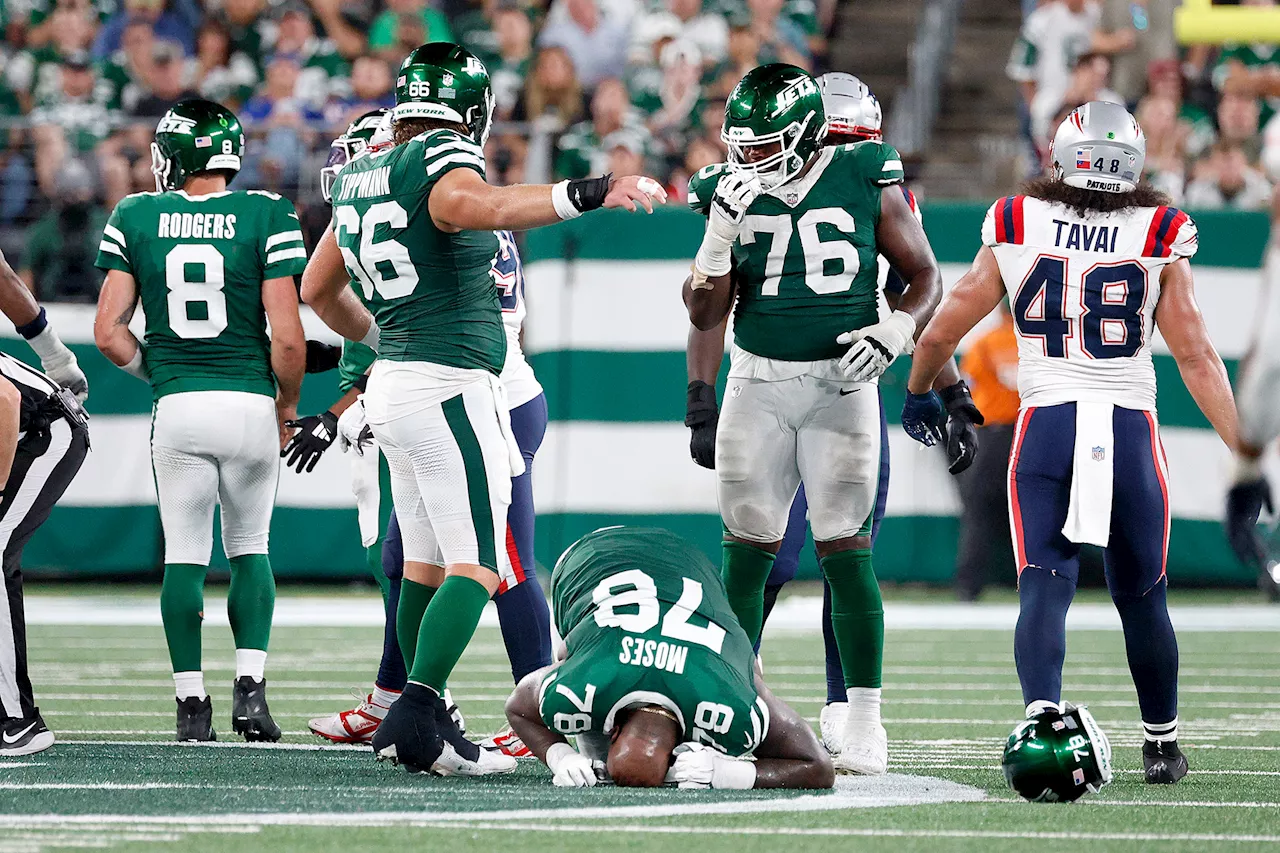 Jets' Morgan Moses has MCL sprain, bone bruise in injury sigh of relief