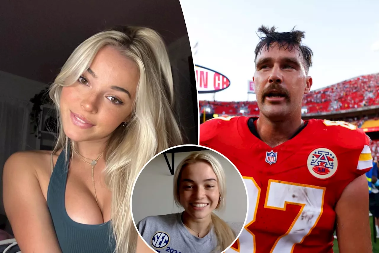 Olivia Dunne gushes about meeting Travis Kelce: 'He's actually the man'