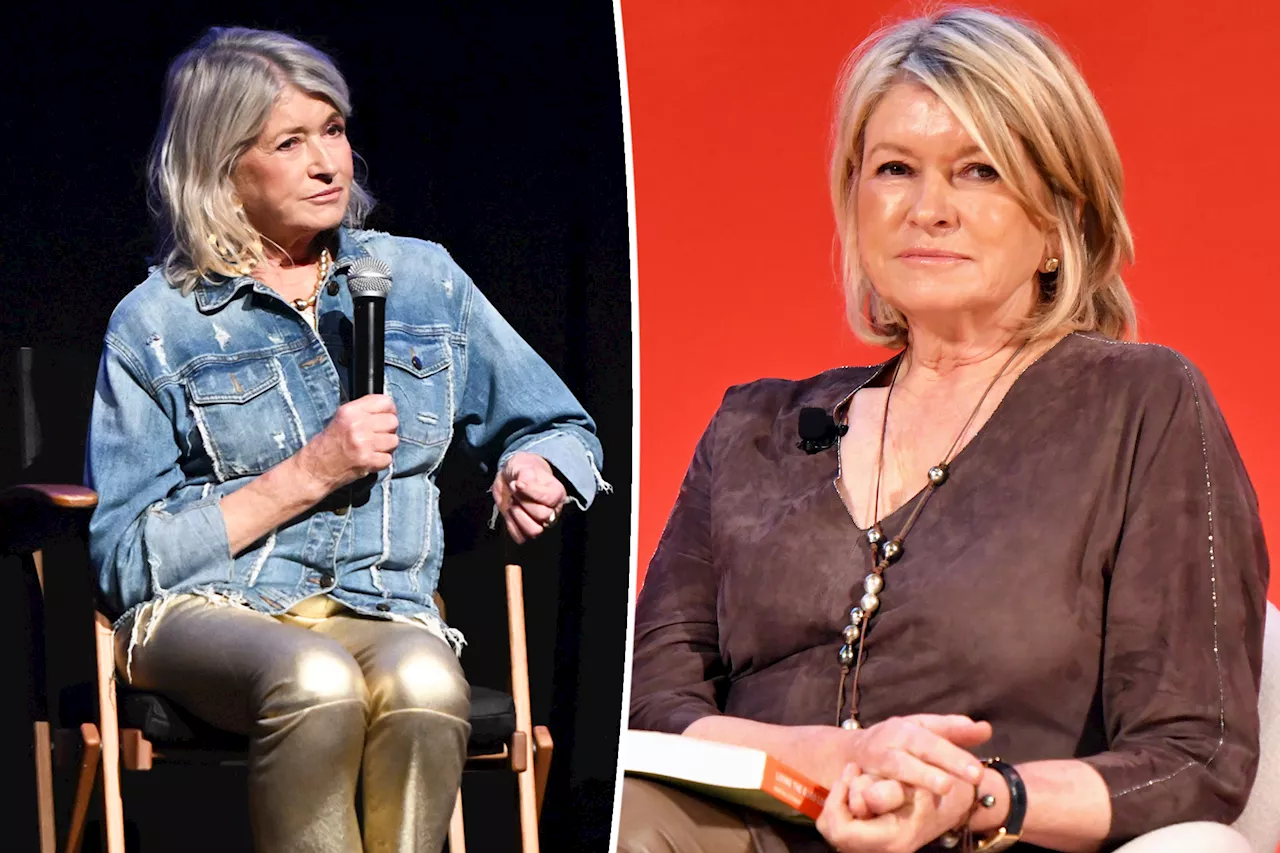 Martha Stewart leaves Netflix 'pissed' after she trashes new film, flew private jet to premiere: source