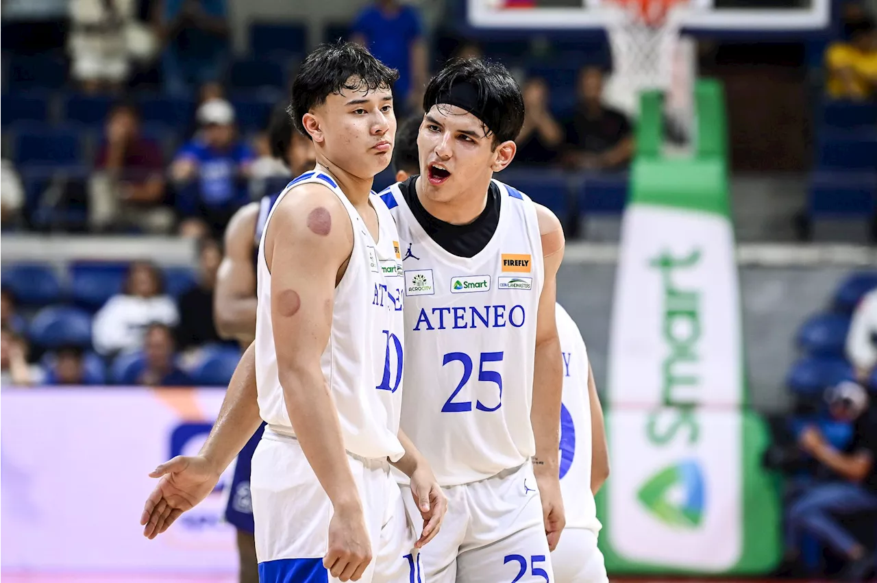 Ateneo sweats through horror 4th quarter, denies Adamson rally for 1st win