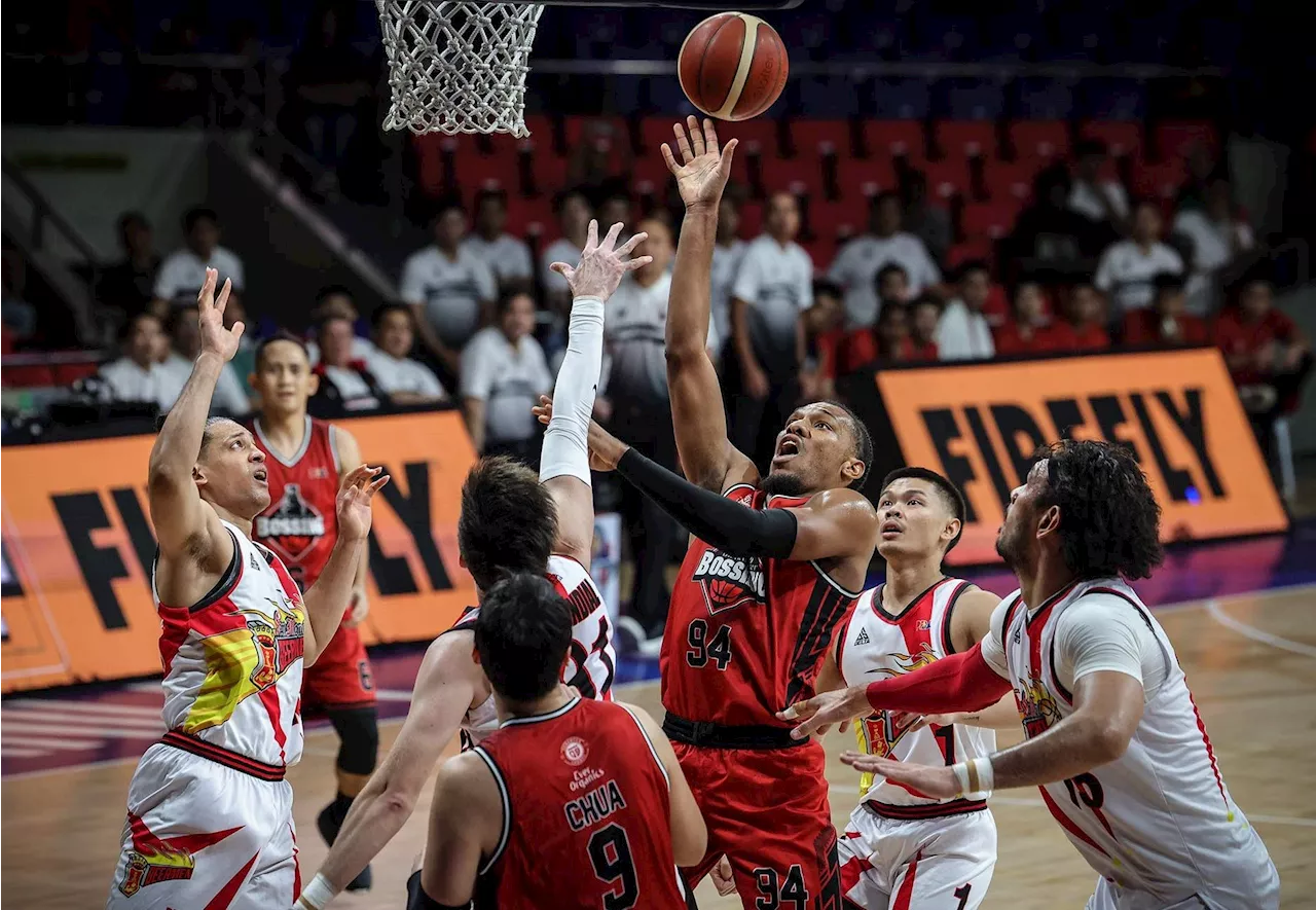 Blackwater upsets San Miguel, stays in playoff hunt; Meralco posts record franchise win