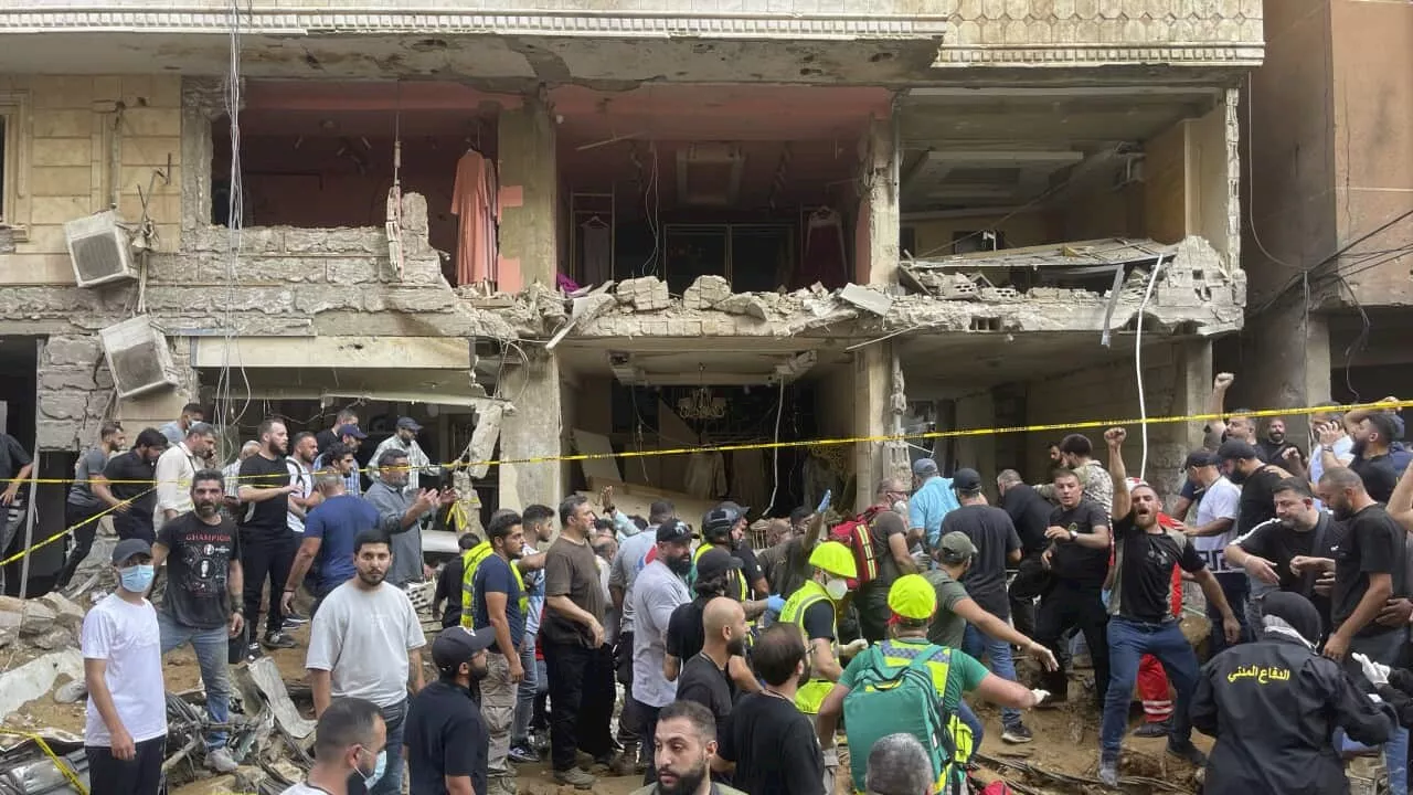 Israeli strike on Beirut kills 31 people including two top Hezbollah military commanders