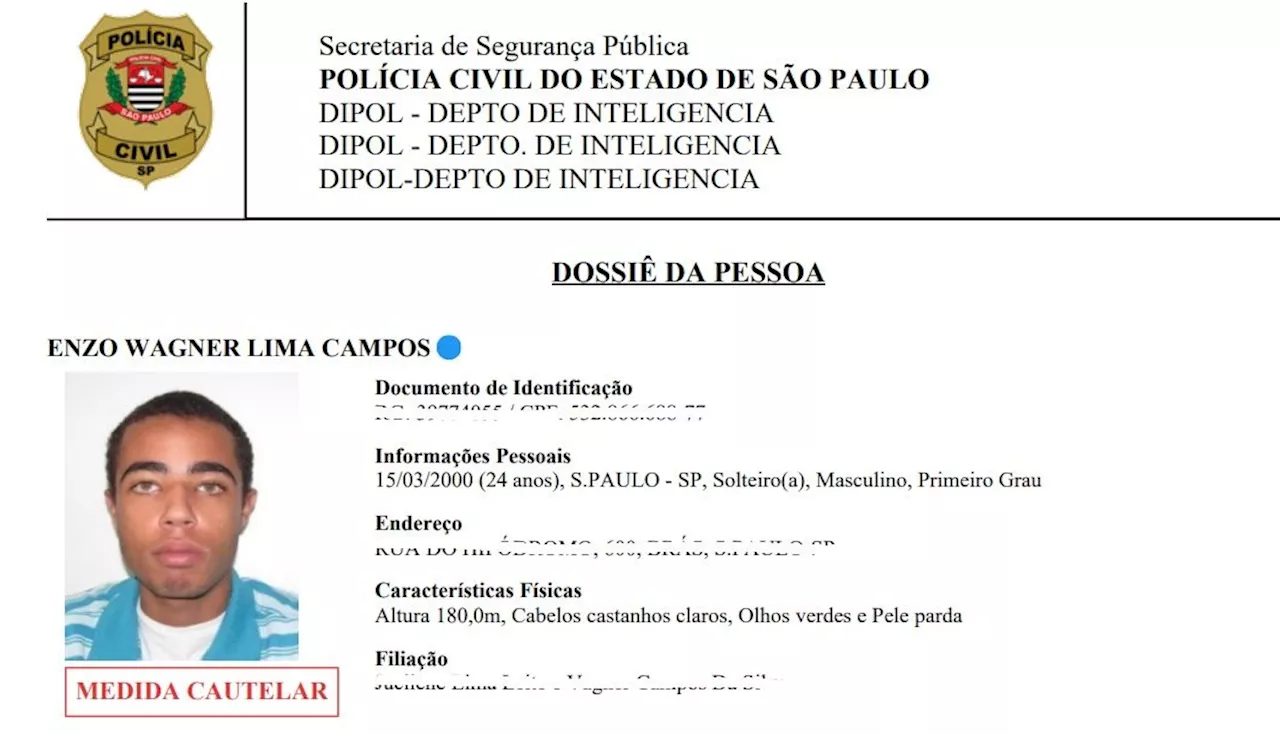 Bandido que matou delegado em tentativa de assalto estava em medida cautelar