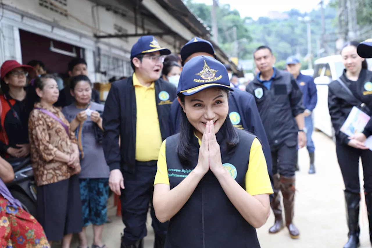 'นฤมล' ยกทัพ '2 รัฐมนตรี'ลงพื้นที่ติดตามสถานการณ์อุทกภัยจังหวัดเชียงราย