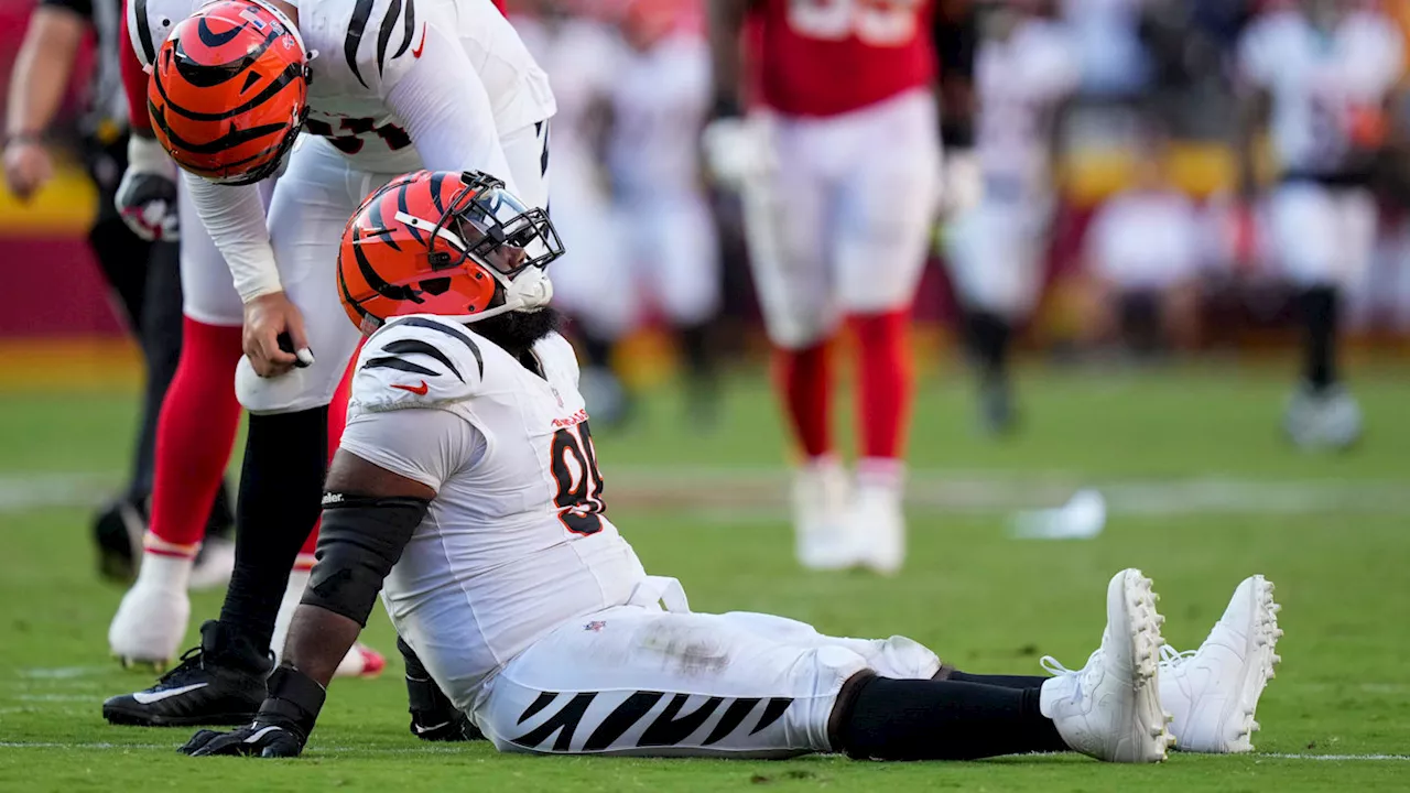 Injury Updates: Bengals to be Without Key Defensive Linemen on Monday Night Football