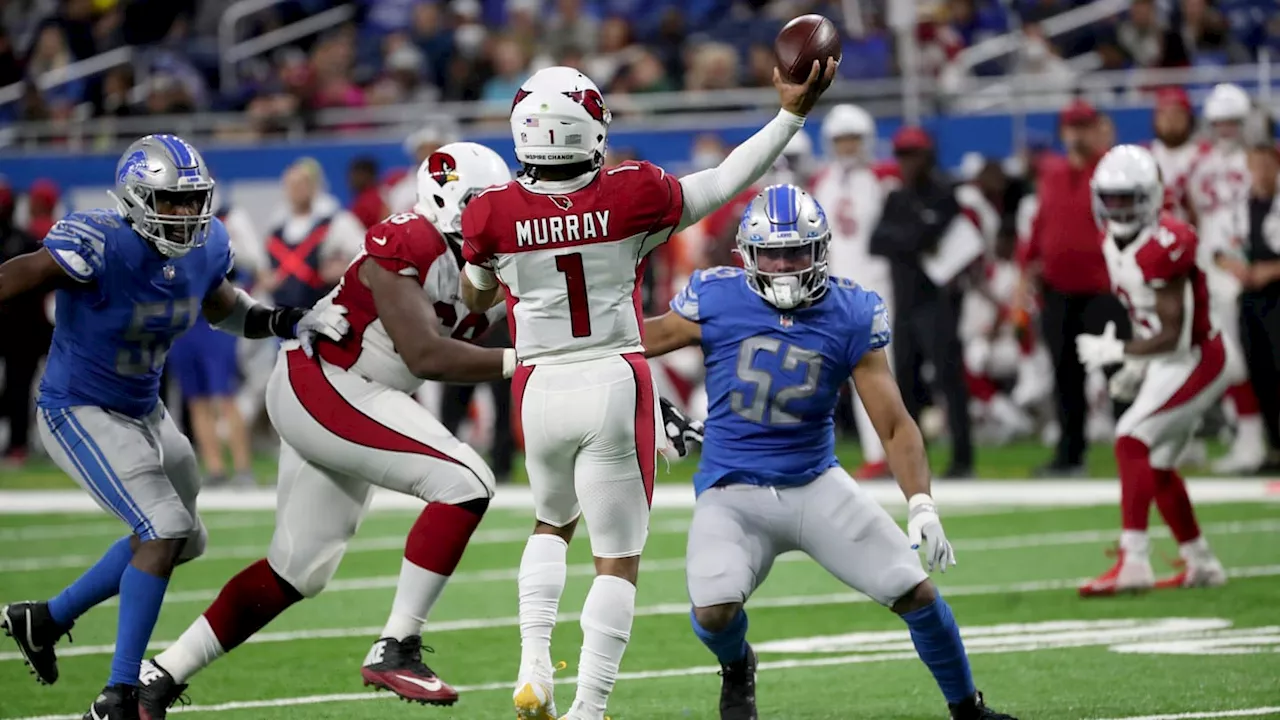 Preview: Can Detroit Lions slow down improved Kyler Murray?