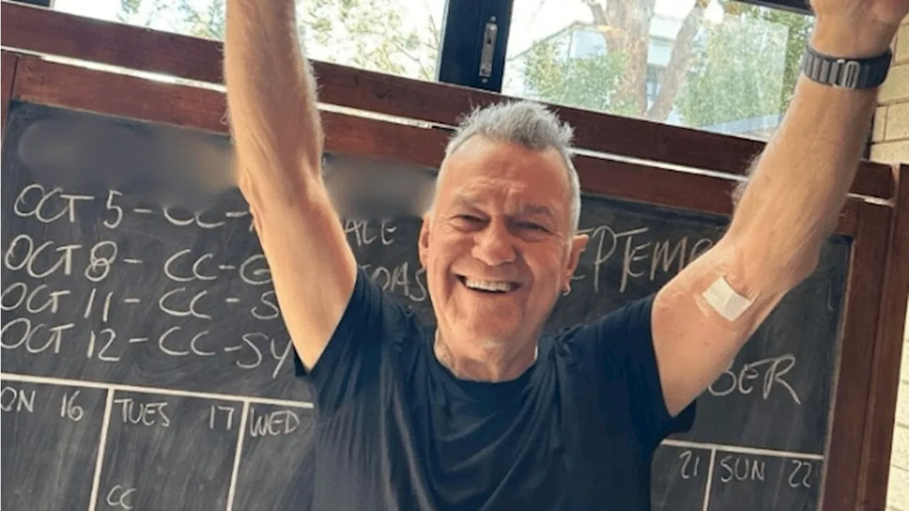 Jimmy Barnes Returns To Cold Chisel Rehearsals After Hospital Stay