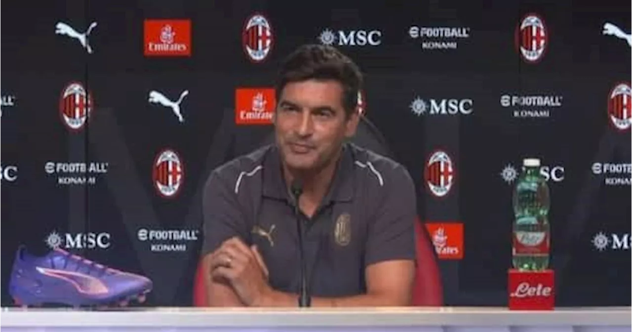 Inter-Milan, la conferenza di Fonseca LIVE