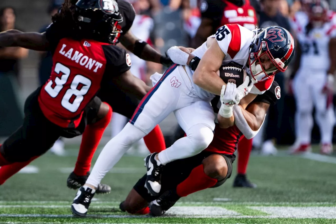 Alouettes clinch home playoff date with 24-12 win over Redblacks