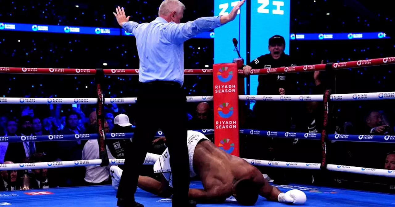 Anthony Joshua erleidet brutale K.O.-Niederlage gegen Daniel Dubois