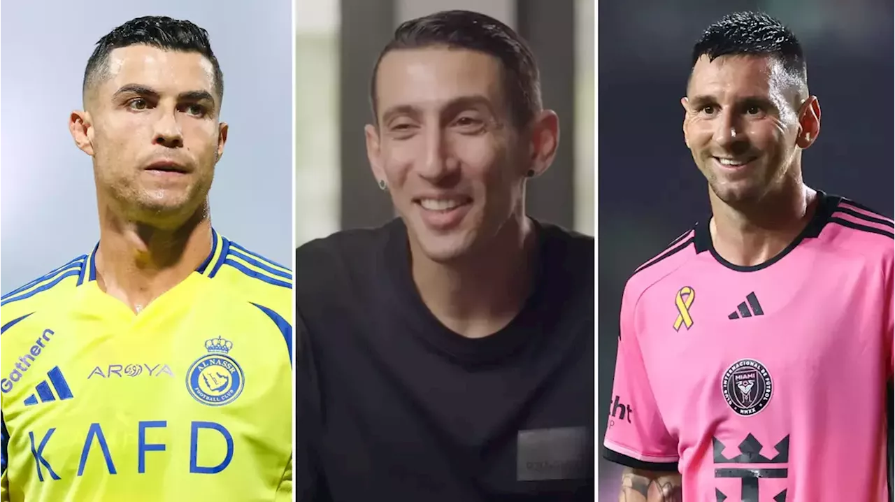 Angel Di Maria makes decision in GOAT debate between Lionel Messi and Cristiano Ronaldo