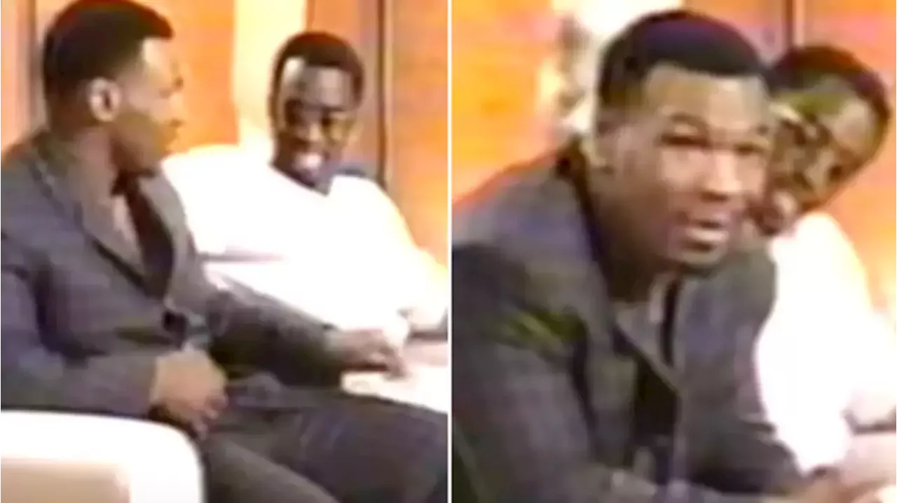 Mike Tyson's awkward exchange with Sean 'Diddy' Combs is going viral as footage resurfaces