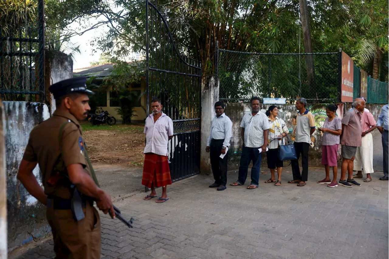 Voting for Sri Lanka's presidential election kicks off