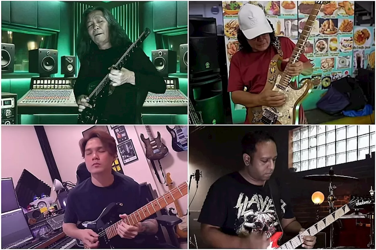 70 S’pore guitarists, including Sweet Charity and A-Mei’s musicians, collaborate on new song