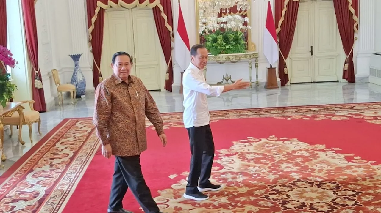 Usai Ditemui SBY, Jokowi: Kita Sepakat Mendukung Penuh Pemerintahan Baru Presiden Prabowo