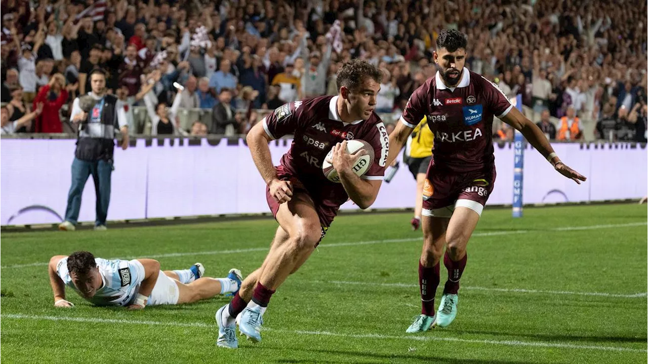 Top 14 : Le festival offensif de l’UBB avec des triplés de Penaud et Bielle-Biarrey