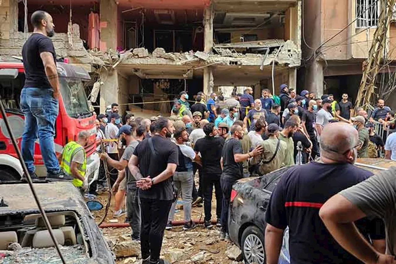 Rare Israeli airstrike in Beirut kills Hezbollah commander and more than a dozen others