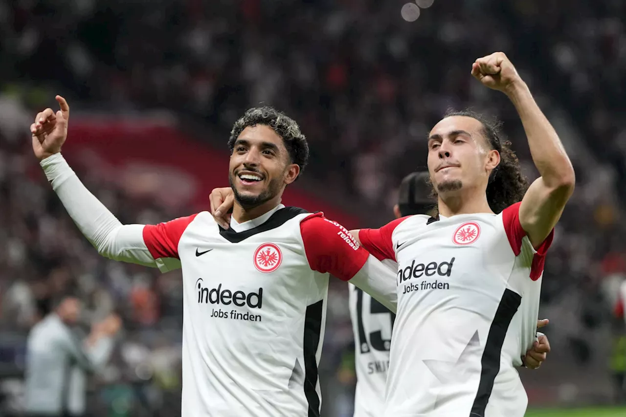 Bundesliga: Frankfurt setzt sich oben fest – Holstein Kiel jubelt spät