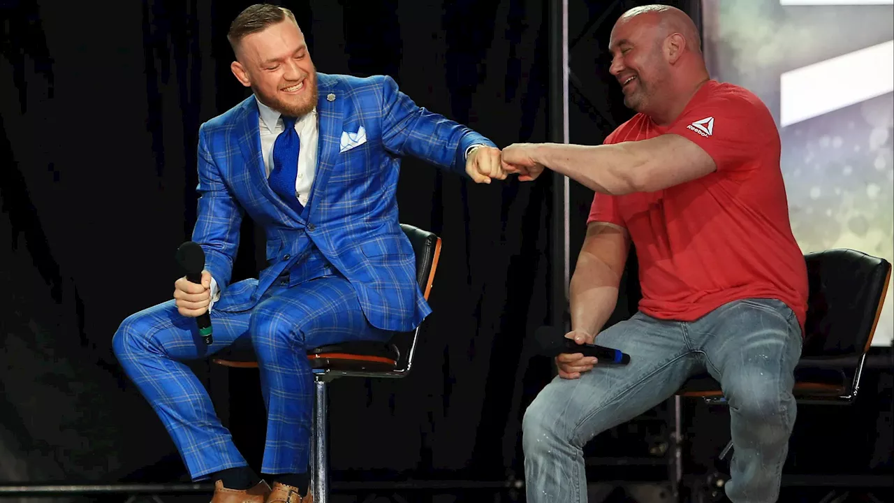 Conor McGregor extends olive branch after Dana White jets into Ireland amid UFC comeback feud...