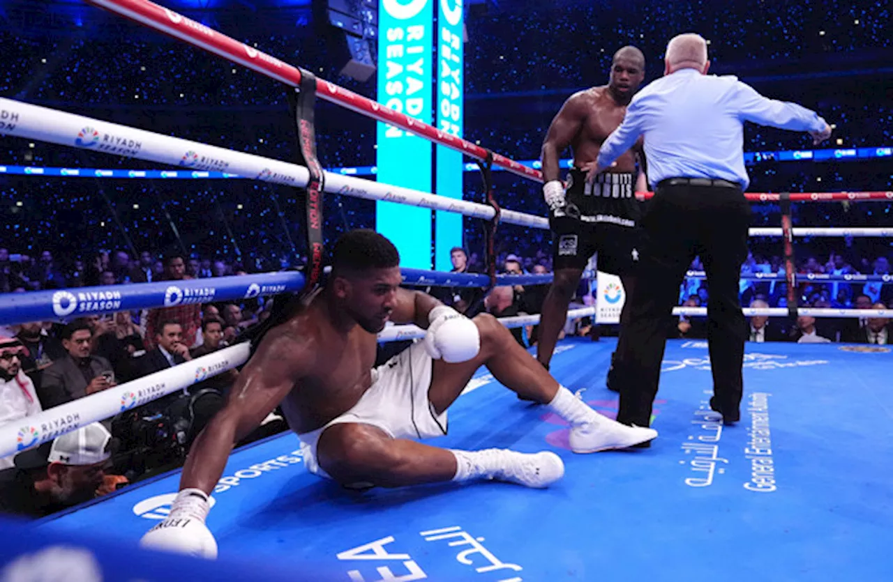 Daniel Dubois knocks out Anthony Joshua in stunning Wembley upset