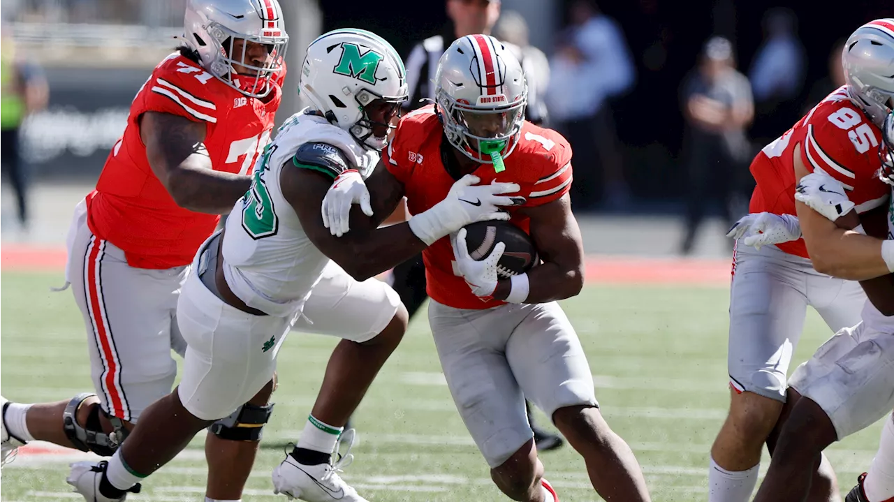 No. 3 Ohio State wraps up non-conference schedule with win over Marshall