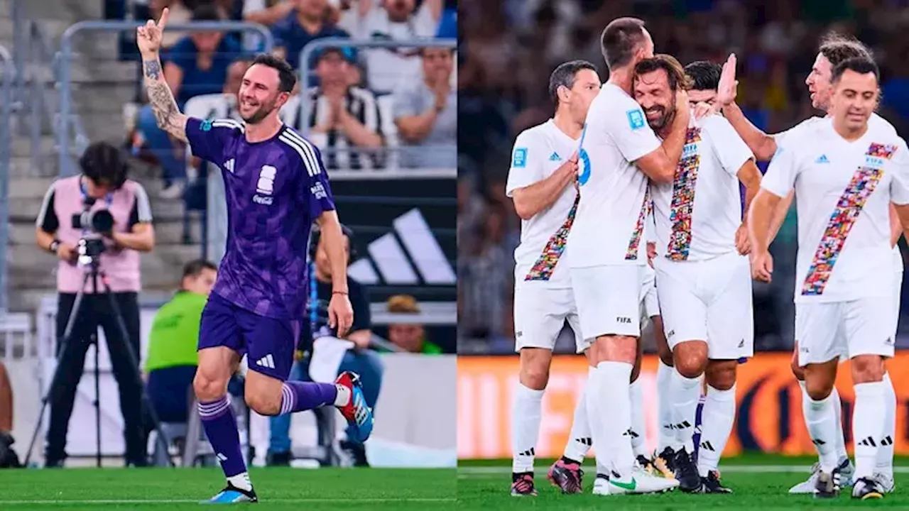 El equipo de la FIFA venció al equipo de México en el Juego de Leyendas disputado en Monterrey