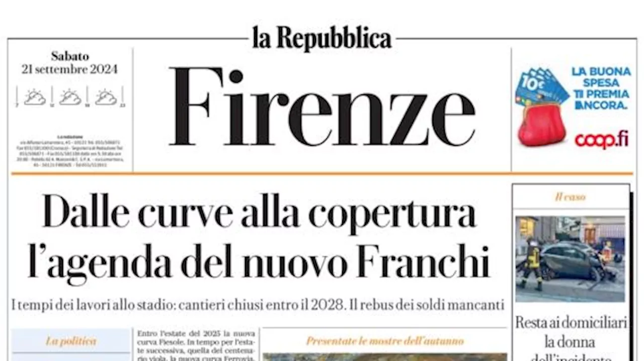 La Repubblica di Firenze titola su Biraghi: 'Una stagione complicata'