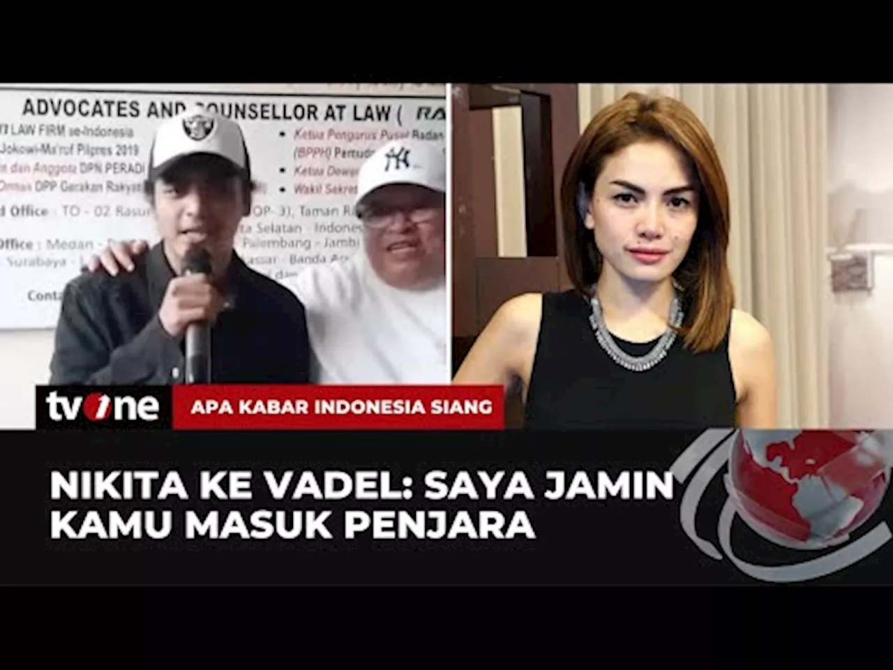 Vadel Badjideh Minta Bantuan Razman Nasution Lawan Nikita Mirzani