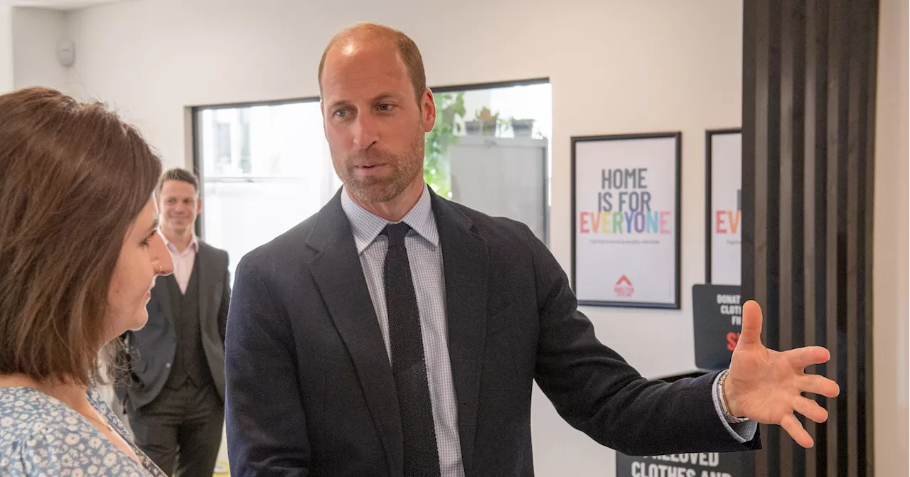 Prince Williams Visits Aberdeen to Support Homeless Charities