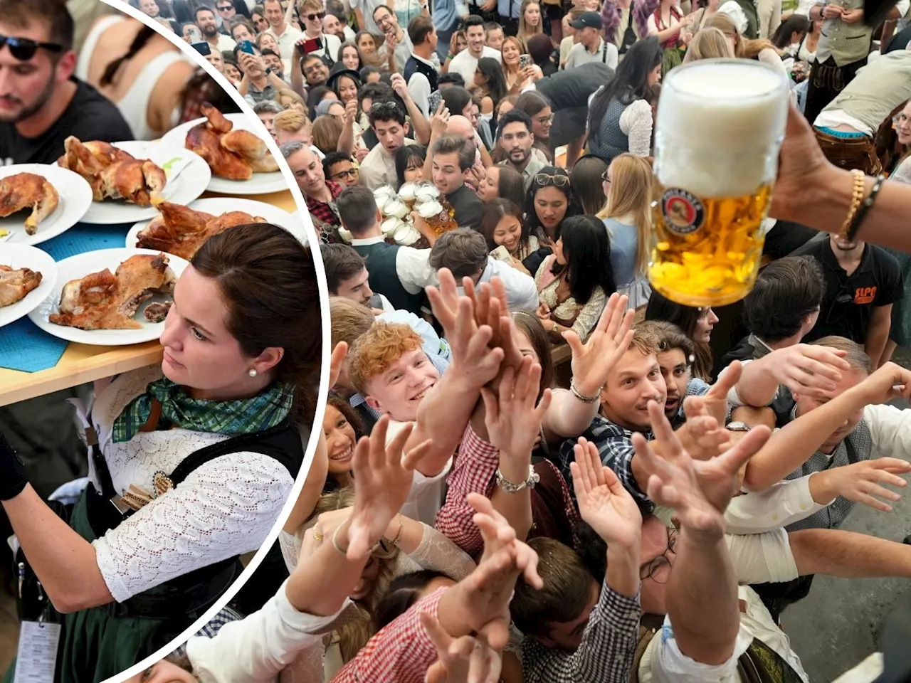 Wettlauf ins Bierzelt: Oktoberfest 2024 eröffnet