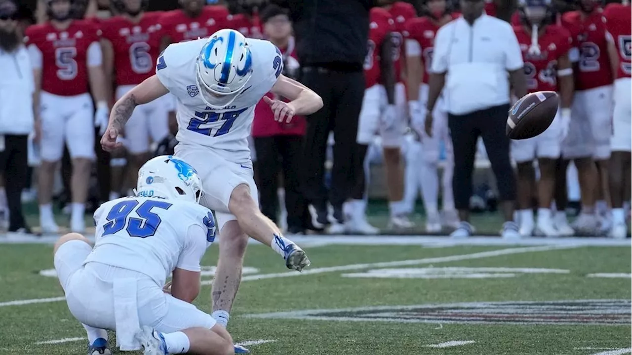 Buffalo beats No. 23 Northern Illinois 23-20 on Bellenfant's field goal in OT