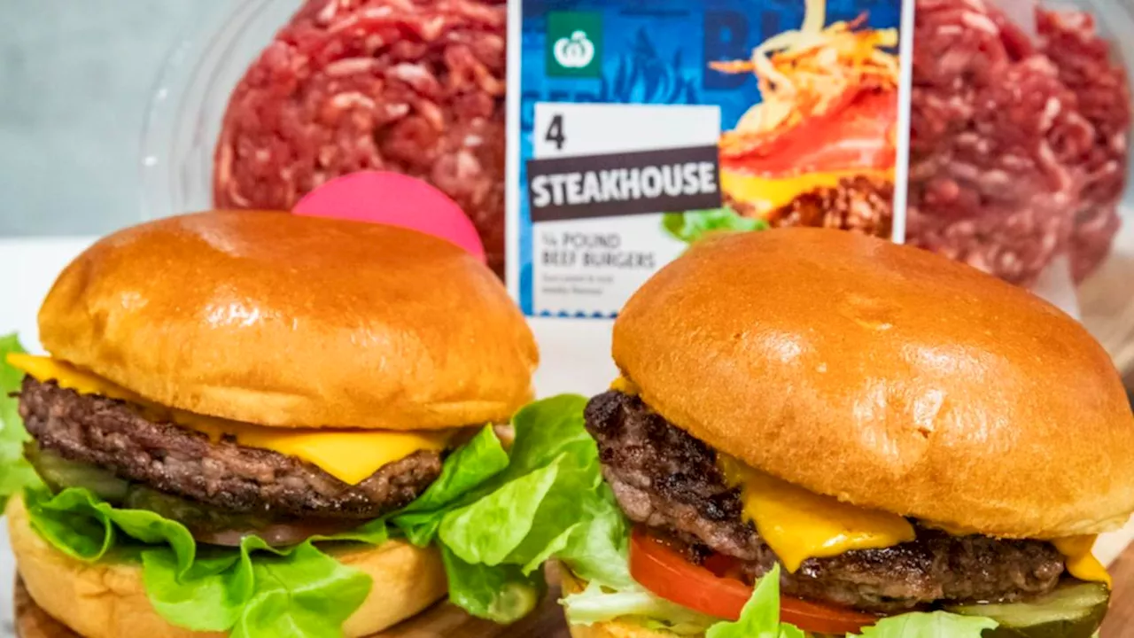 Woolworths launches new home burger range for 'restaurant-quality' meals