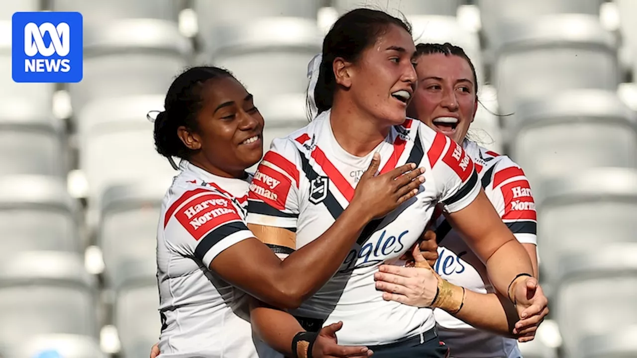 Sydney Roosters win but miss out on NRLW minor premiership, Zahara Temara reaches 200 points