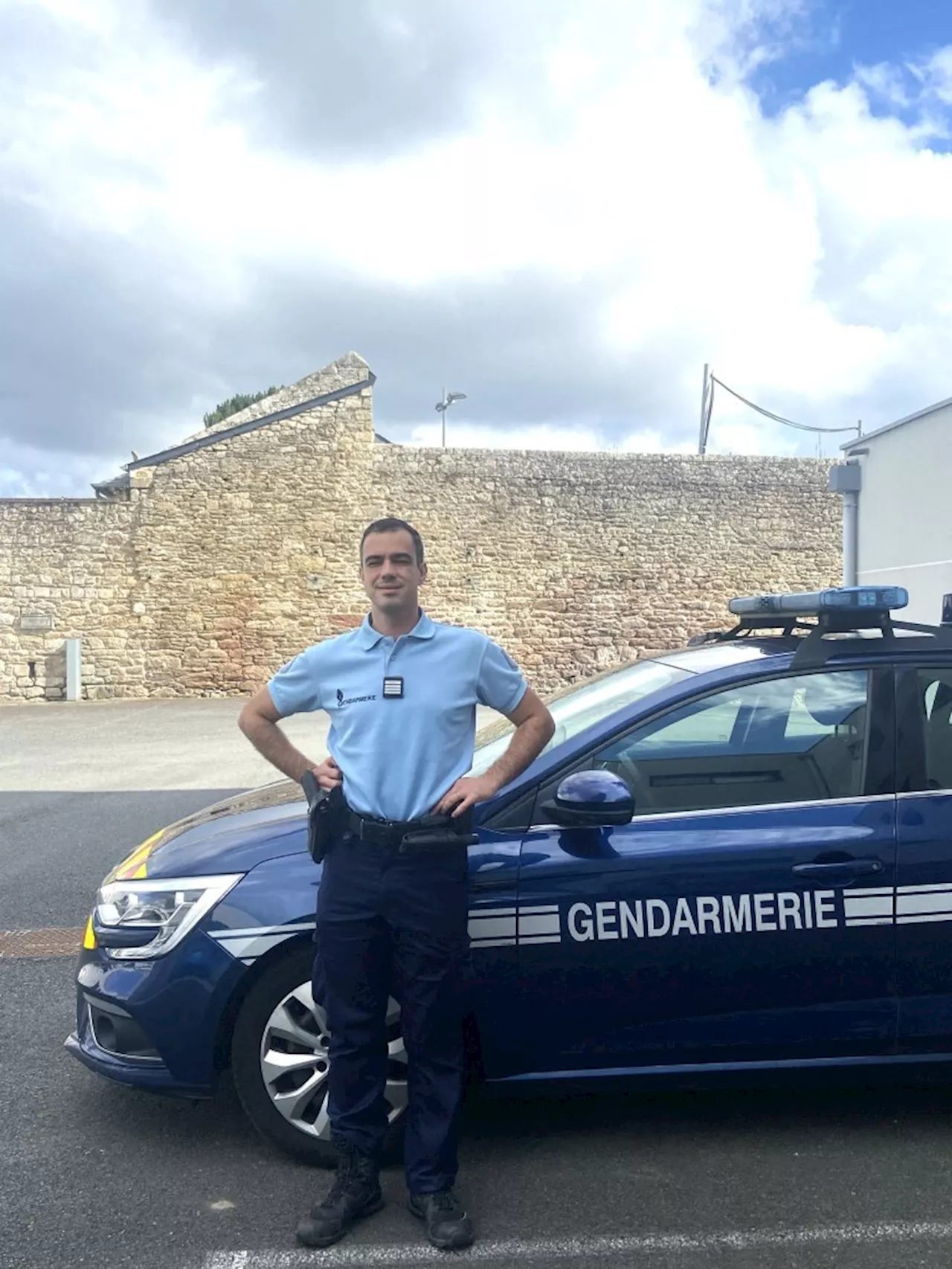 Jean-Baptiste Gautier, nouveau commandant à Guingamp, veut une « gendarmerie de proximité »