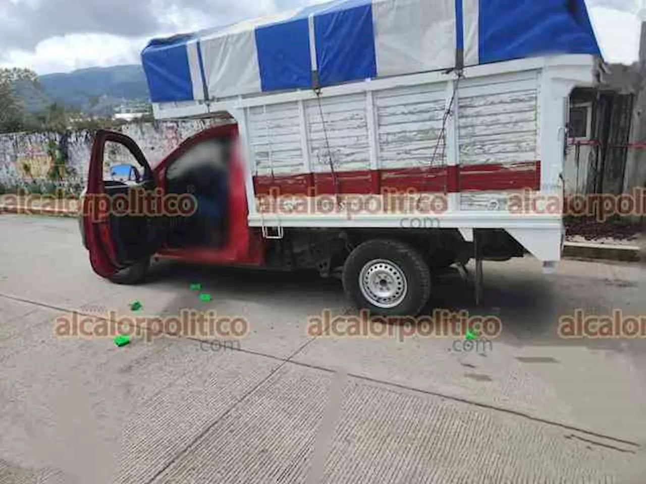 Conductor de camioneta es ultimado a balazos este domingo, en Las Vigas