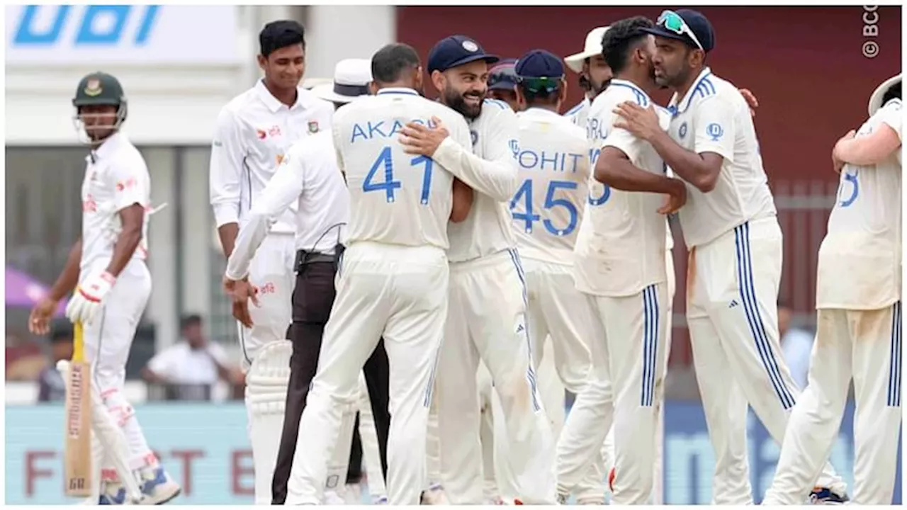 IND vs BAN Test Highlights: भारत ने चेन्नई टेस्ट में बांग्लादेश को 280 रन से हराया, अश्विन ने छह विकेट झटके