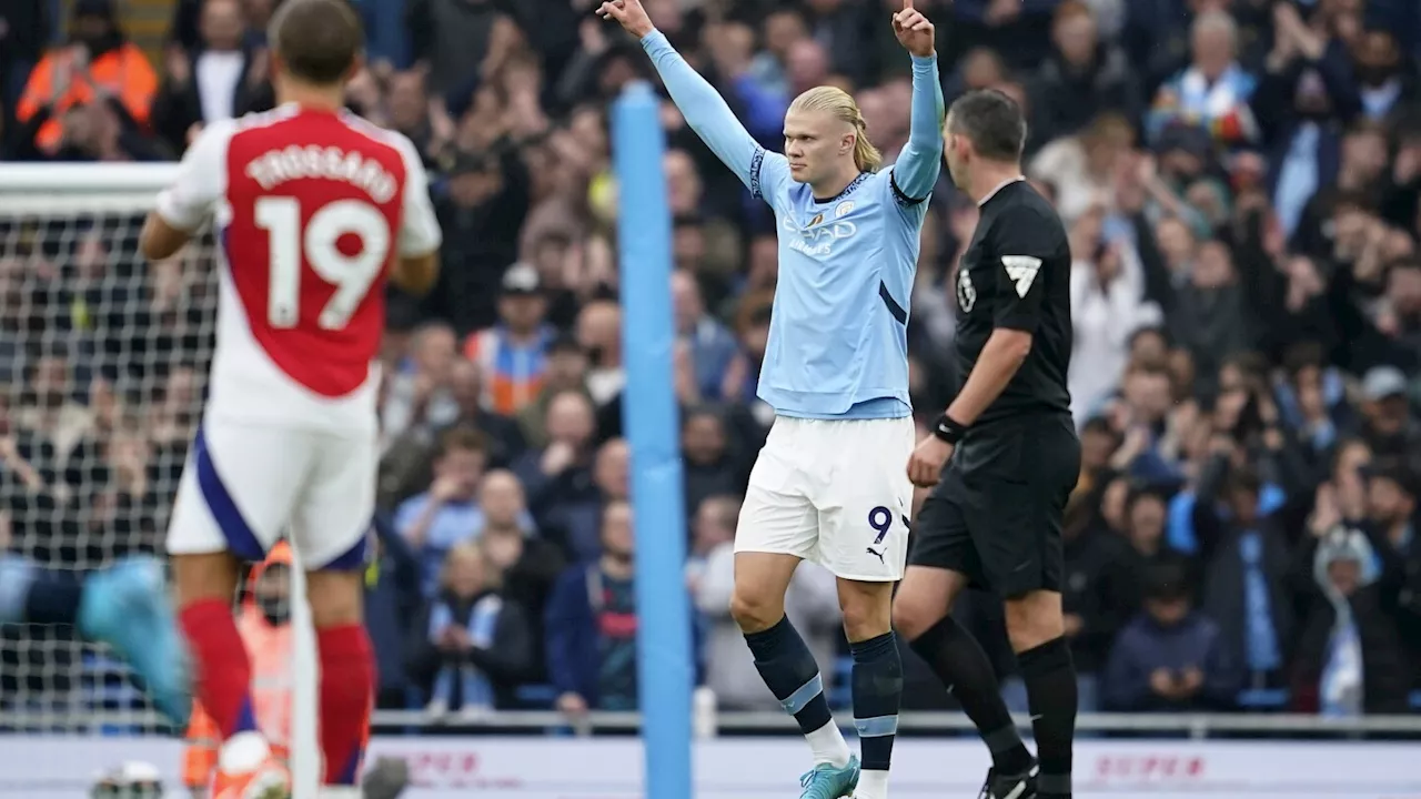 Erling Haaland scores his 100th goal for Manchester City