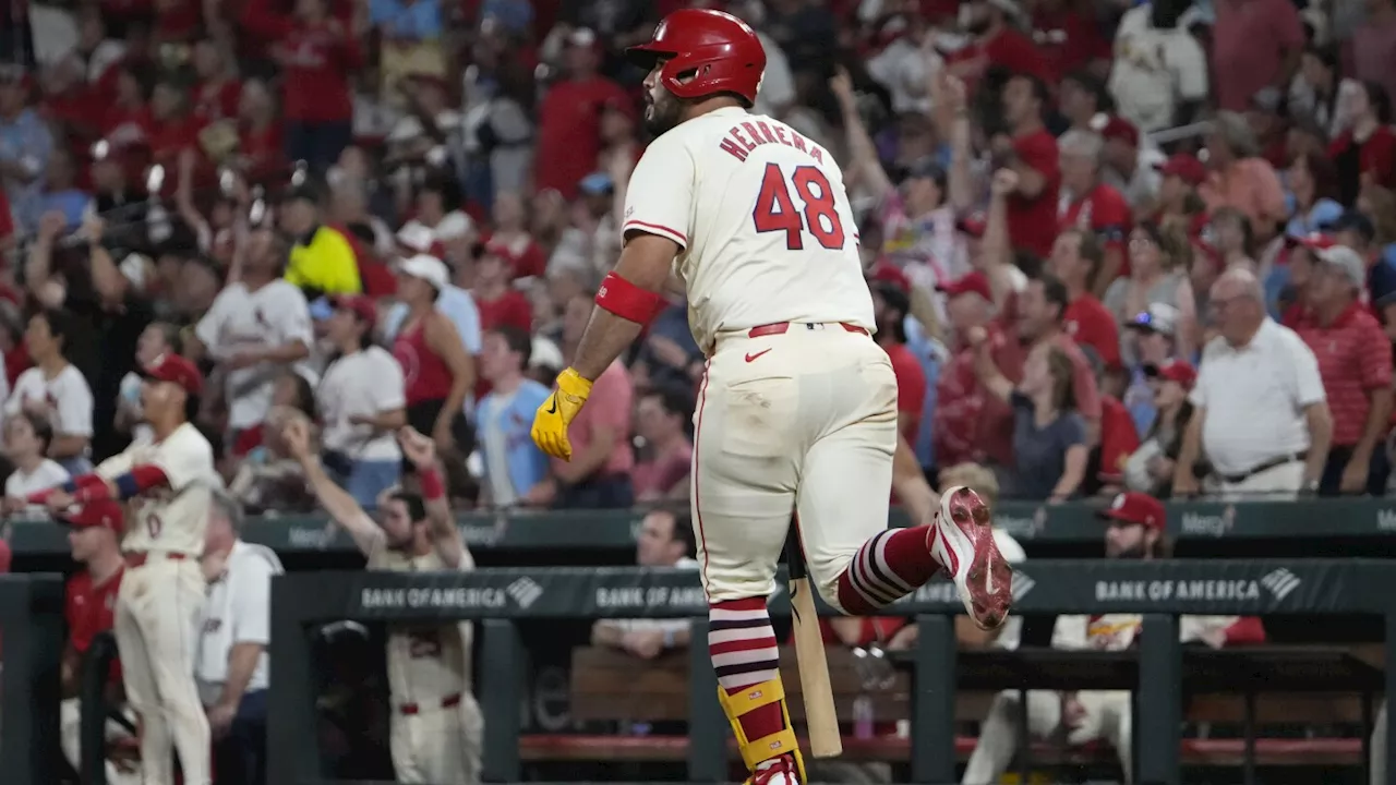 Herrera and Walker homer, Cardinals beat Guardians 6-5 after Cleveland had clinched division