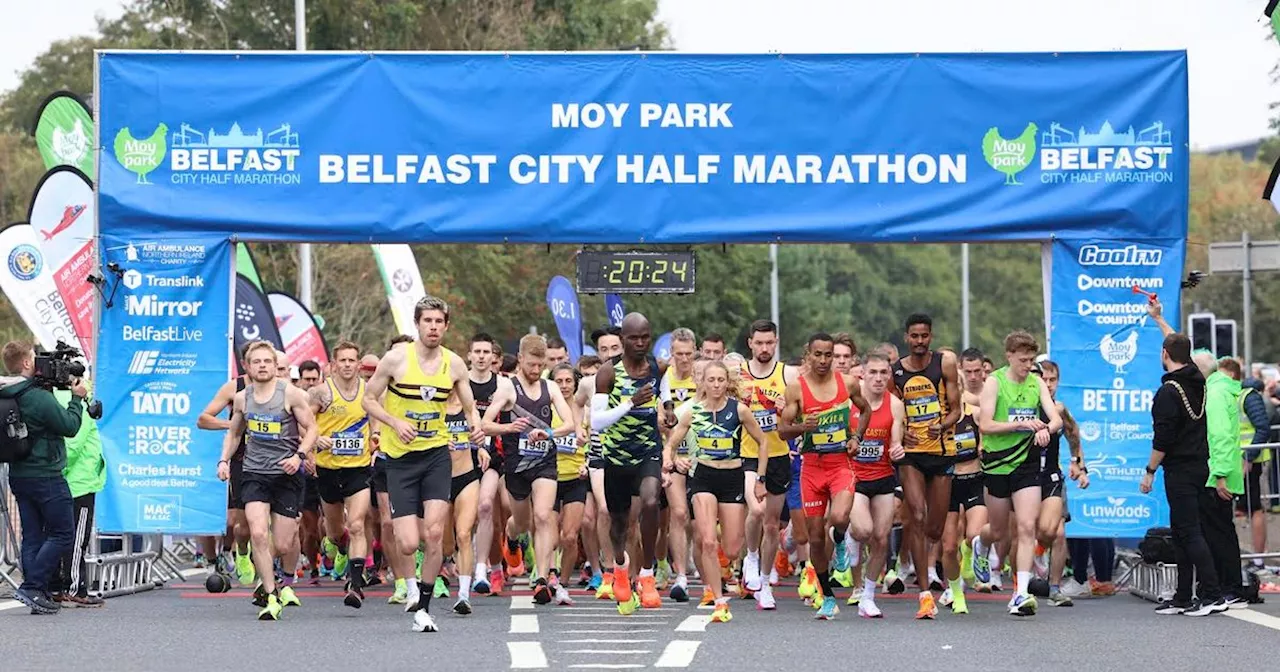 Moy Park Belfast City Half Marathon 2023: Live Results, Road Closures, And More