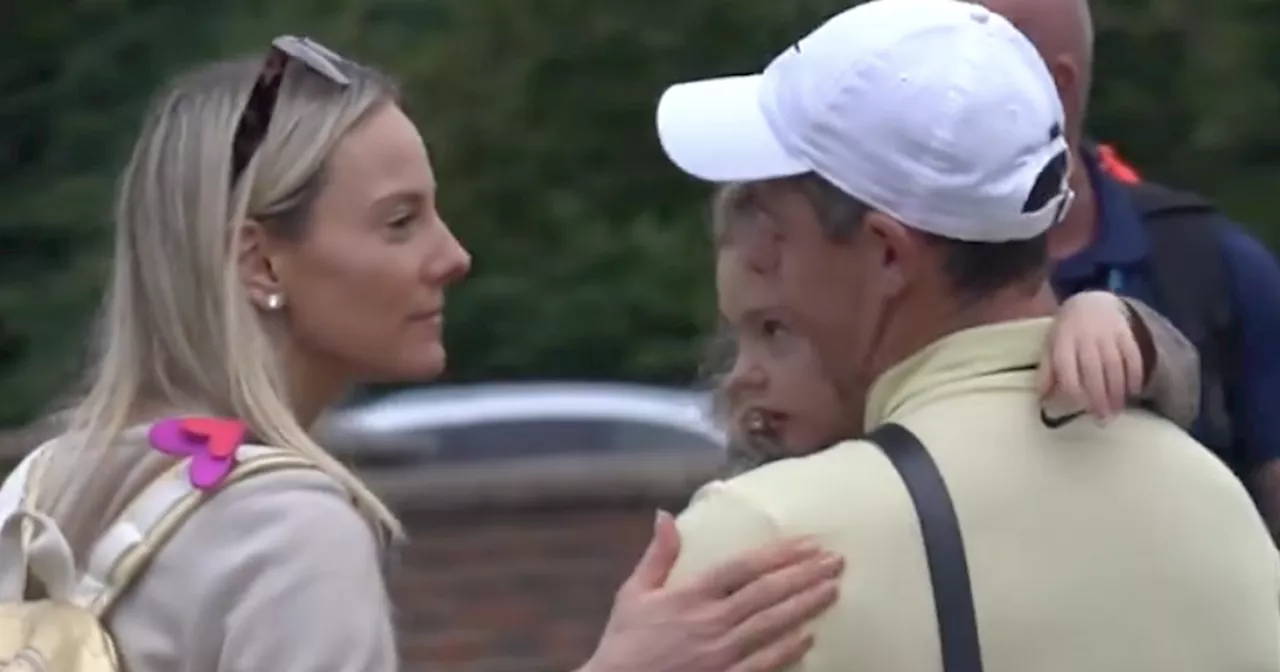 Rory McIlroy comforted by wife and daughter after yet another agonising defeat