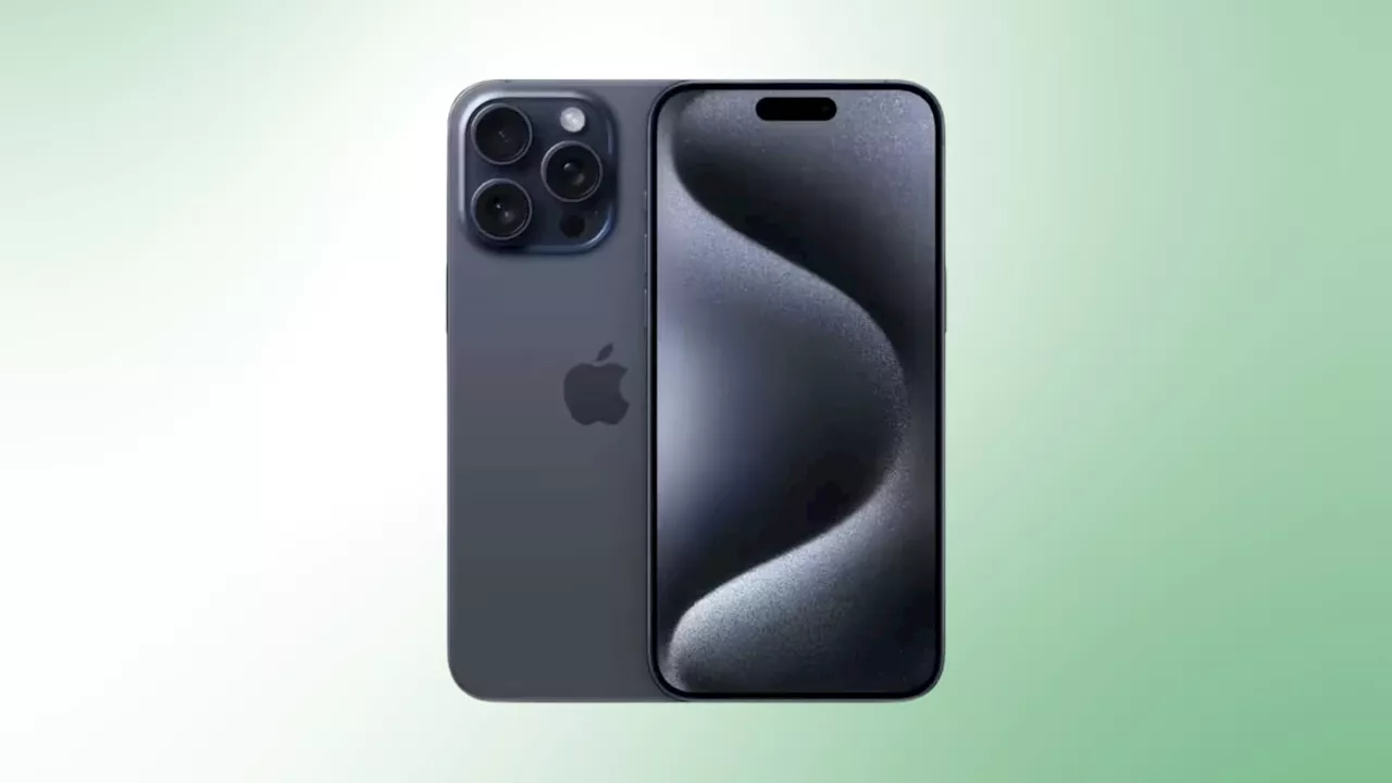 Faites des économies avec cette offre folle sur l’iPhone 15 Pro Max