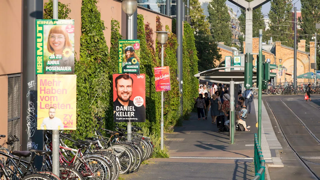 Spannendes Kopf-an-Kopf-Rennen in Brandenburg: AfD zieht an SPD vorbei