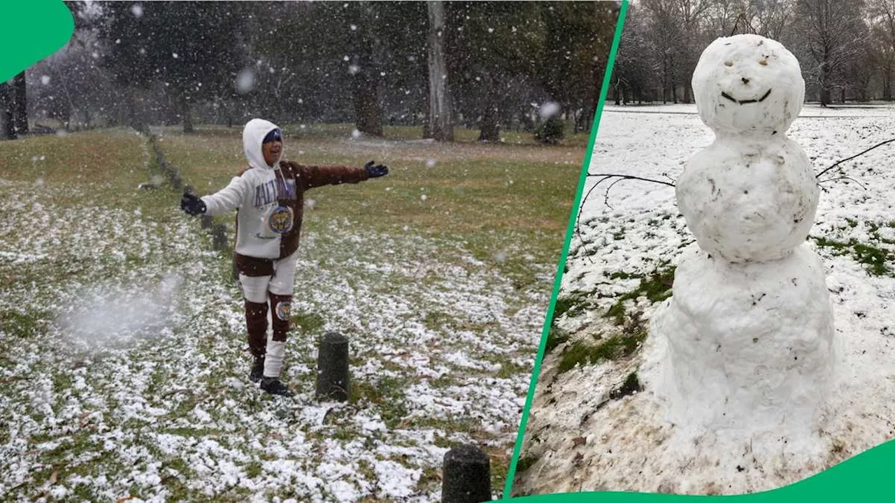 Snowman Phara and Other Hilarious Snow Creations Leave SA Thoroughly Amused