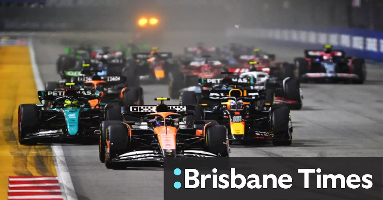 McLaren’s Norris takes dominant win in Formula 1’s Singapore Grand Prix