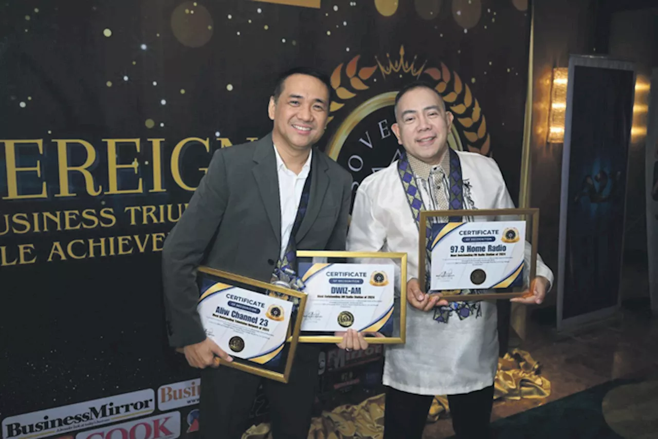 Aliw Broadcasting sweeps top honors at prestigious award ceremonies